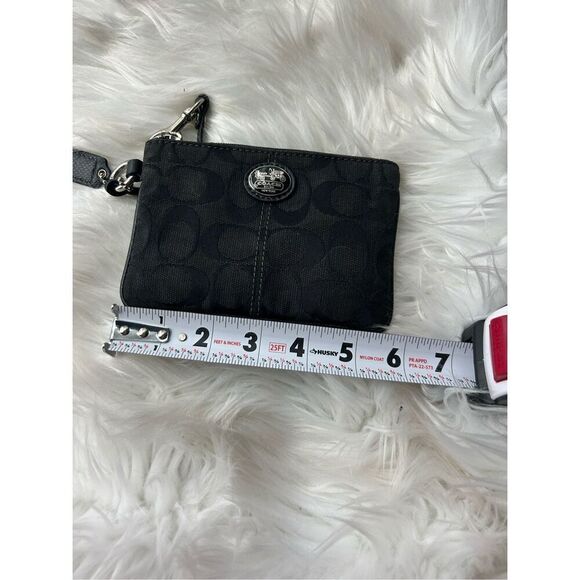 Coach black clutch small wallet - Picture 4 of 6